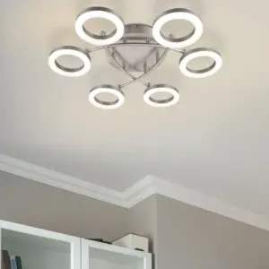 COSYLYTE Juni 6 Ring Integrated LED  Ceiling Flush Light