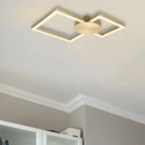 COSYLYTE Miles Double Square Integrated LED  Ceiling Light