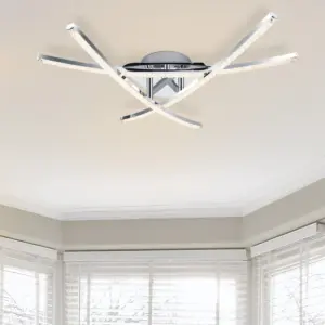 COSYLYTE Samford 3 Light LED  Beaded Ceiling Light