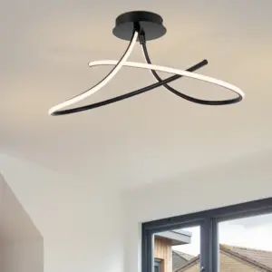COSYLYTE Carter 2 Light LED,  Curved Ceiling Light