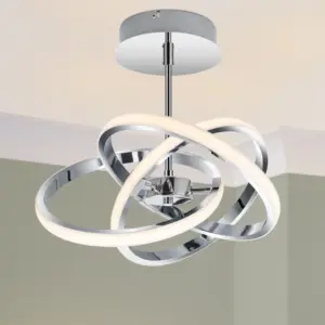 COSYLYTE Ridgley 3 Ring LED,  Ceiling/Pendant Light