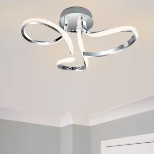 COSYLYTE Moss 3 Light Integrated LED,  Curved Ceiling Light