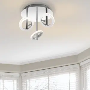 COSYLYTE Holdon 3 Ring Integrated LED  Ceiling Spotlight